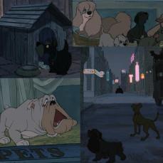 10- Nel film compaiono i cani di Lilli e il Vagabondo (1955): Whisky, la pechinese Gilda, il mastino Toughy, Lilli e Biagio.