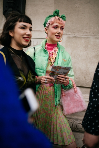 Street style at London Fashion Week spring/summer 2019